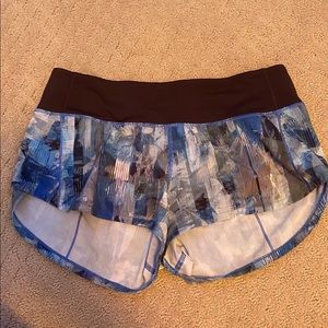 Lululemon speed up shorts